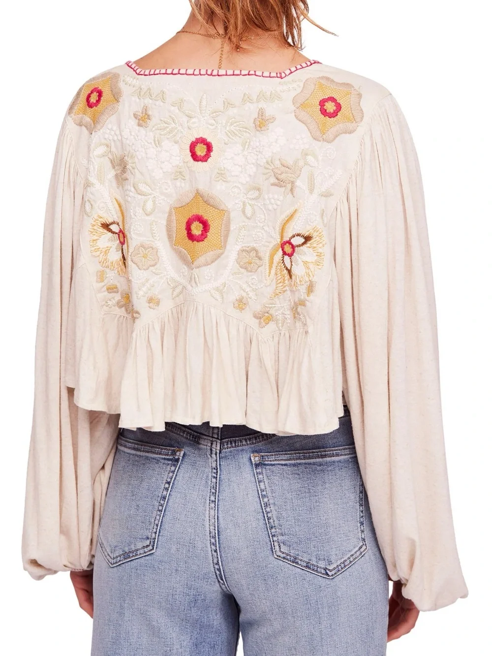 Free People breezy pink silhouette